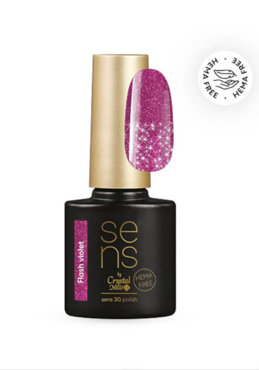 CN SENS Trajni lak 3S #Flash Holo Violet (4ml)